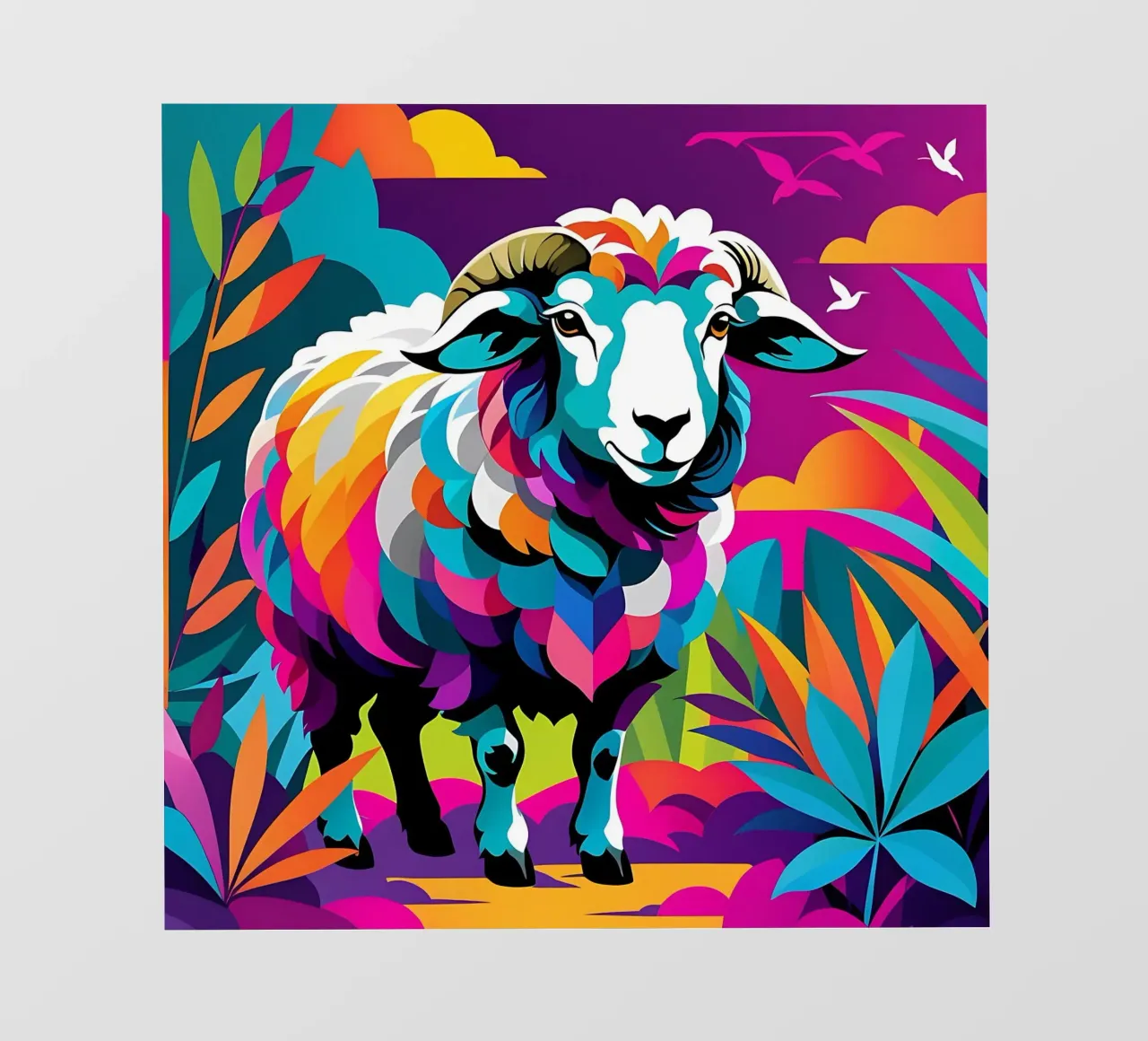 Pecora_Stile_E_2 pellicola backlit da Tierisch bunt by LK