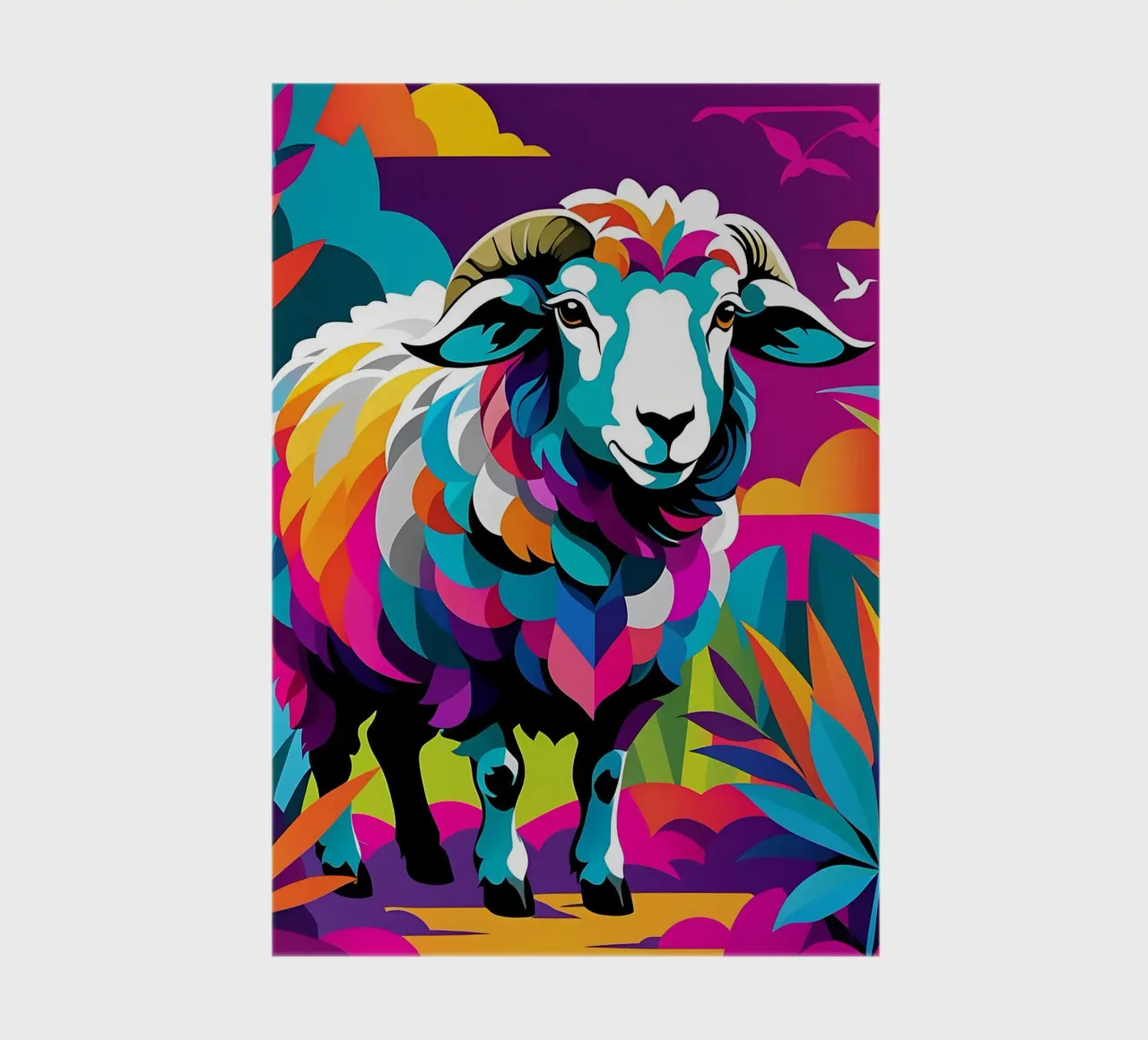 Sheep_Style_E_2 notebook by Tierisch bunt by LK