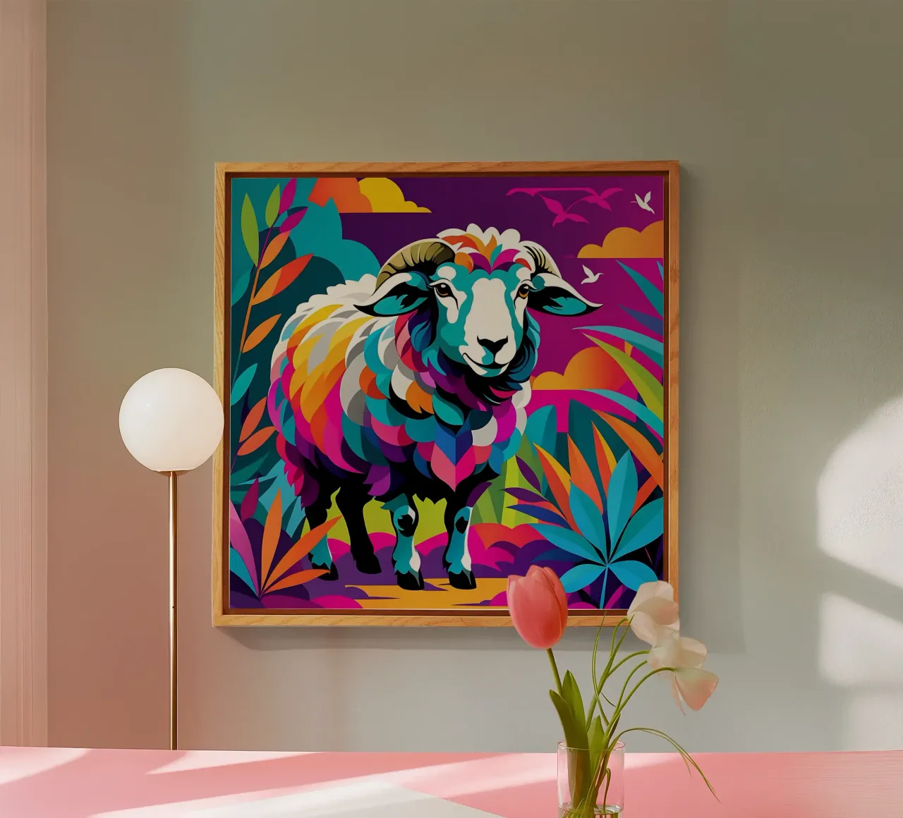 Pecora_Stile_E_2 plexiglass da Tierisch bunt by LK