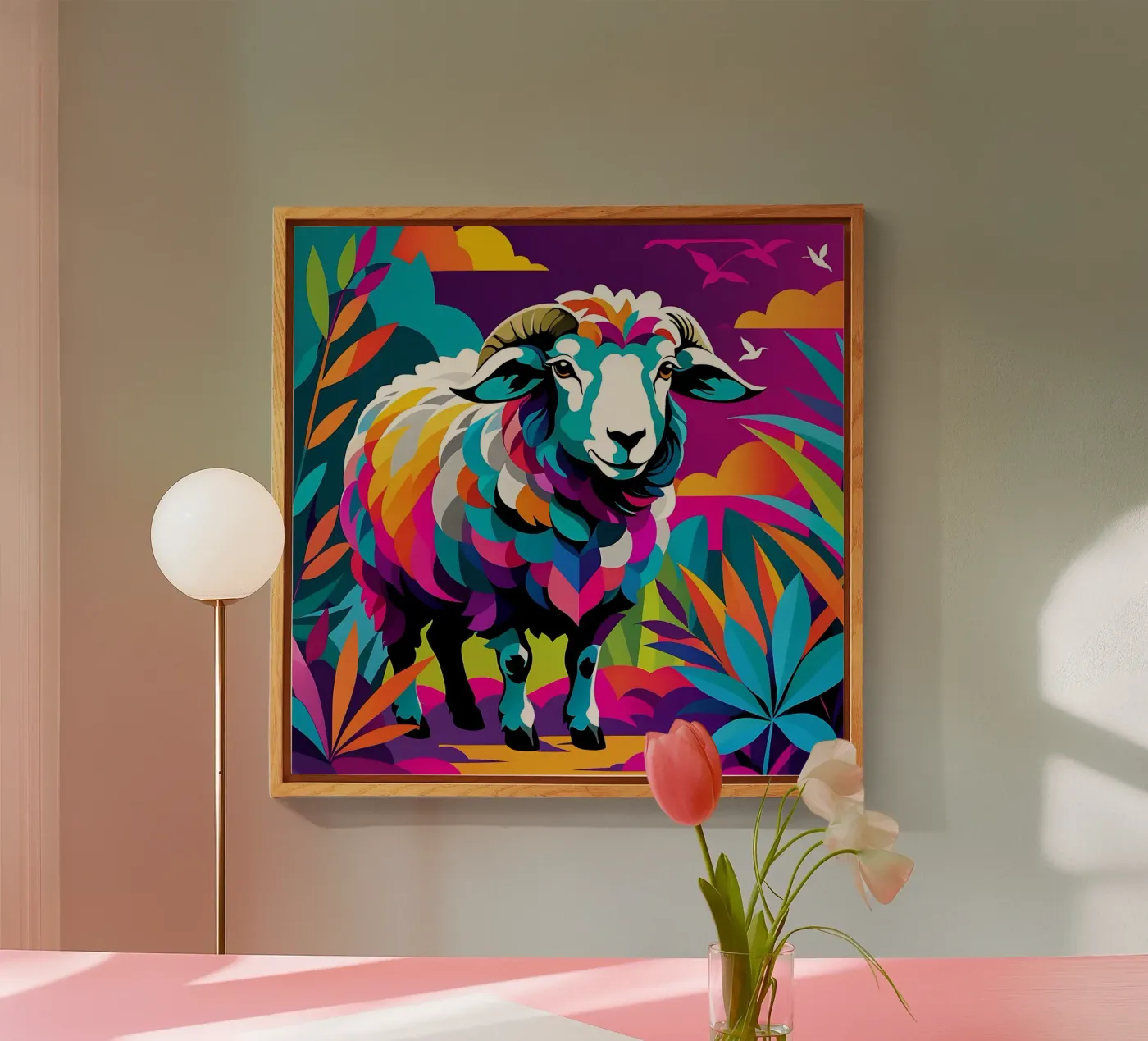 Pecora_Stile_E_2 plexiglass da Tierisch bunt by LK