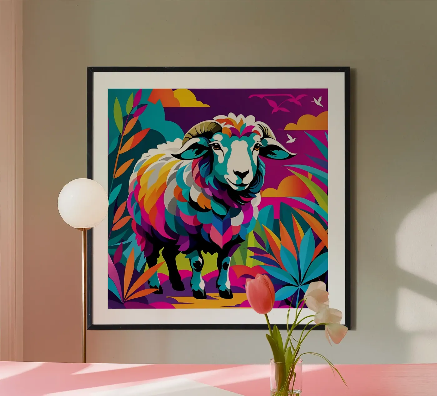 Pecora_Stile_E_2 poster da Tierisch bunt by LK