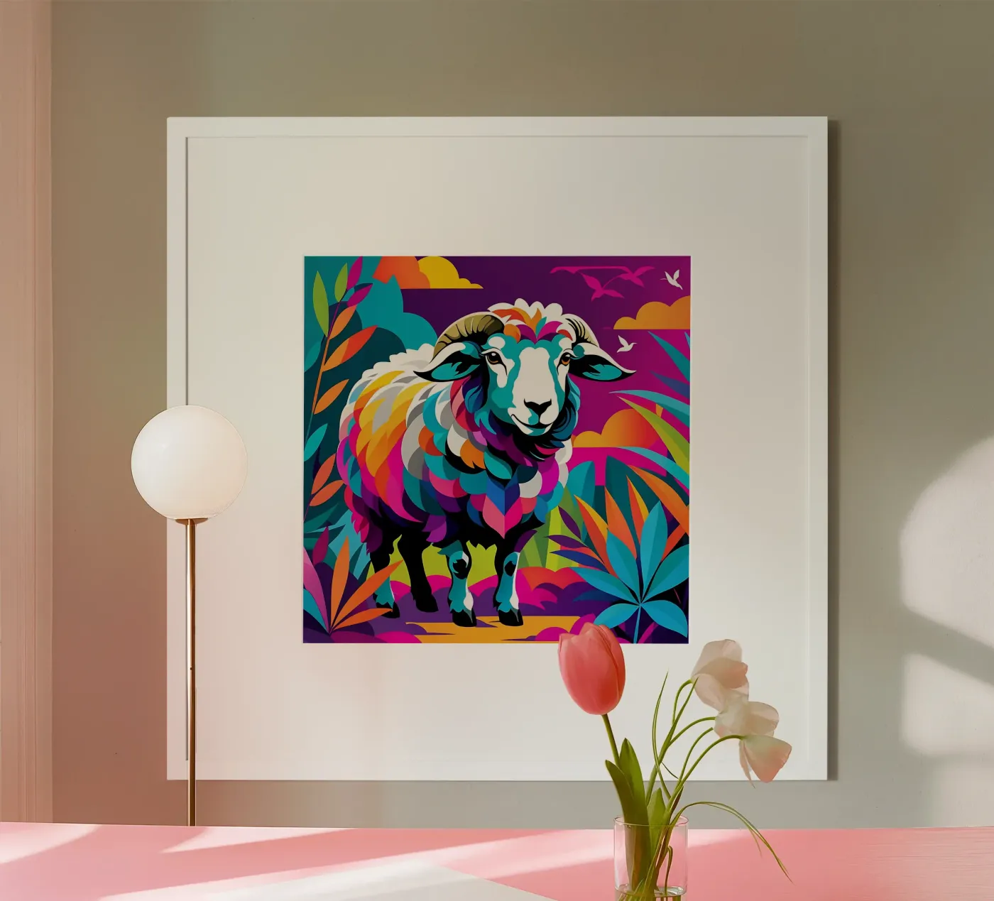 Pecora_Stile_E_2 poster da Tierisch bunt by LK