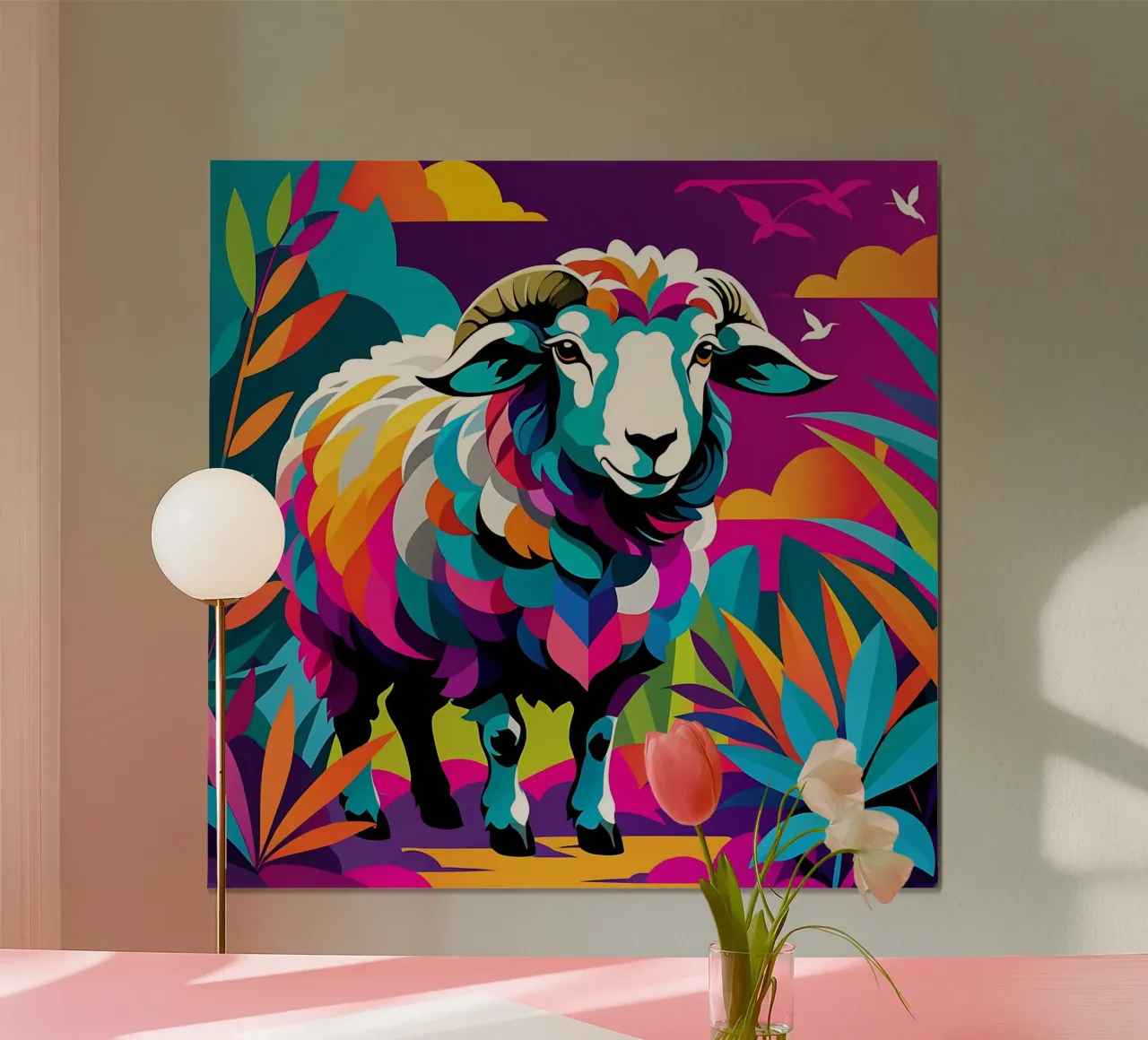 Pecora_Stile_E_2 poster da Tierisch bunt by LK