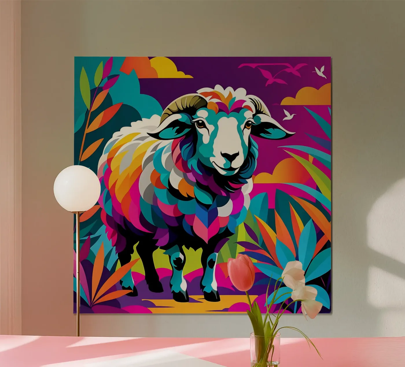 Pecora_Stile_E_2 poster da Tierisch bunt by LK