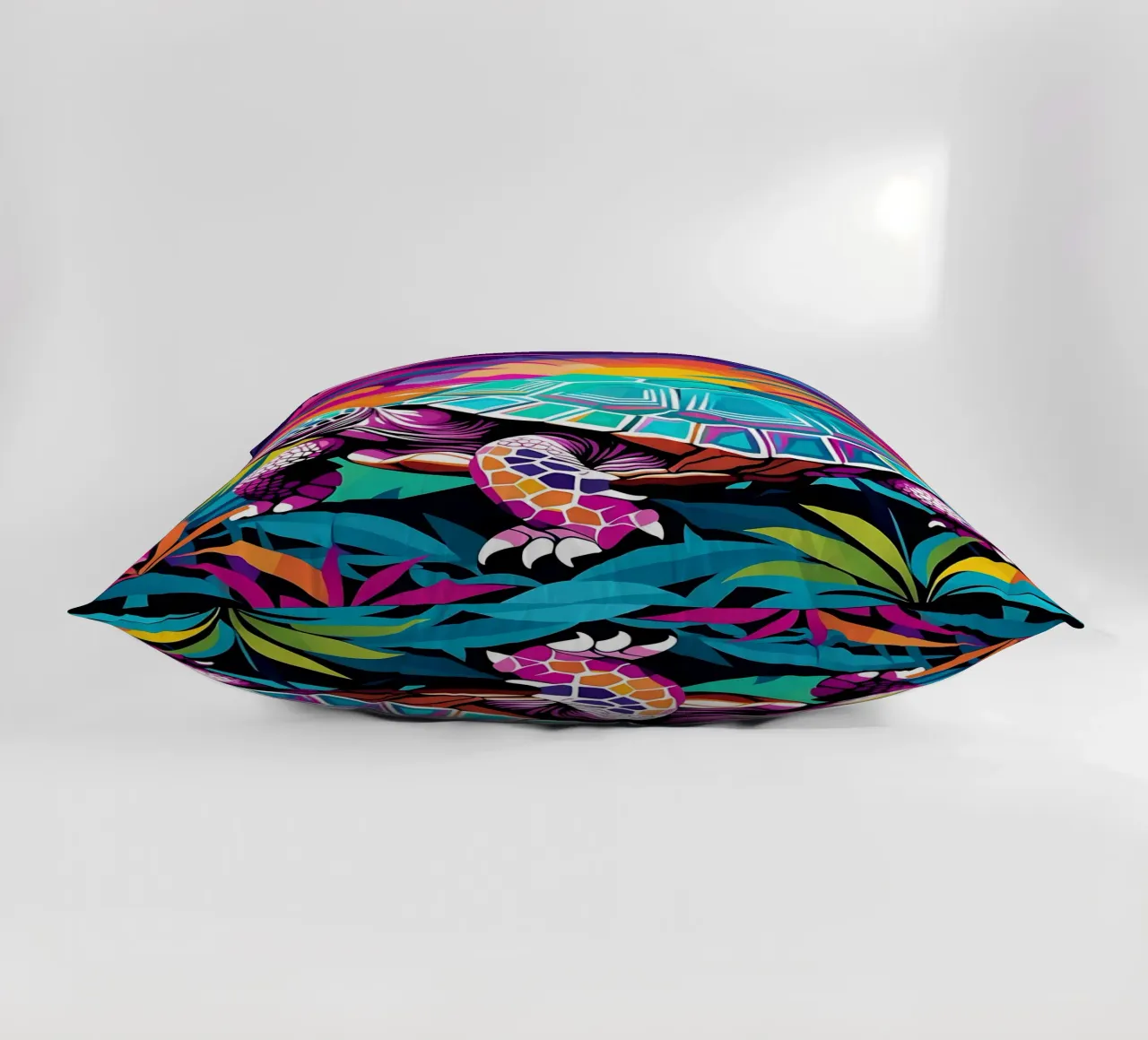 Turtle_style_E_1 decorative cushion by Tierisch bunt by LK
