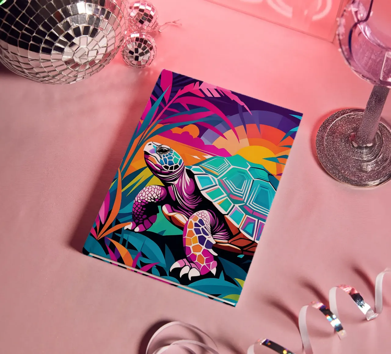 Turtle_style_E_1 notebook by Tierisch bunt by LK