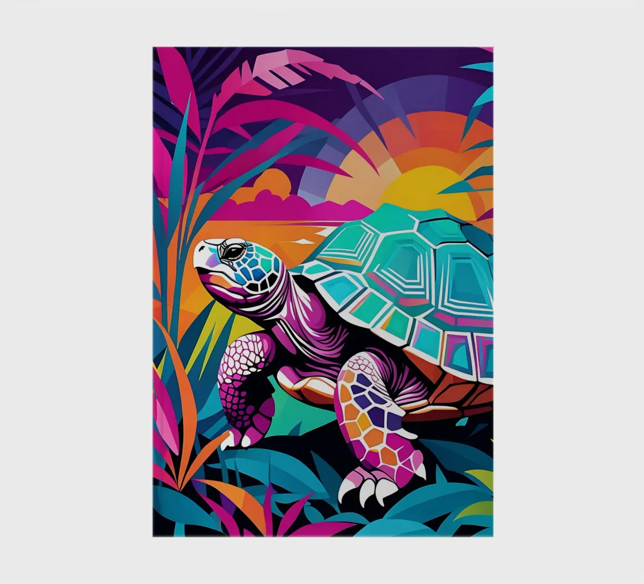 Turtle_style_E_1 notebook by Tierisch bunt by LK