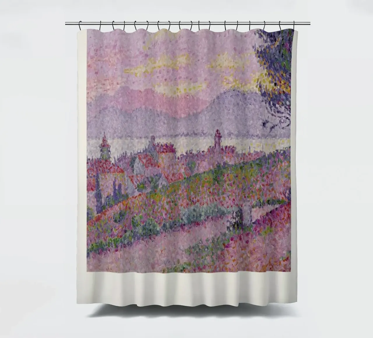 Signac - View of St. Tropez tenda da doccia da ARTOTHEK