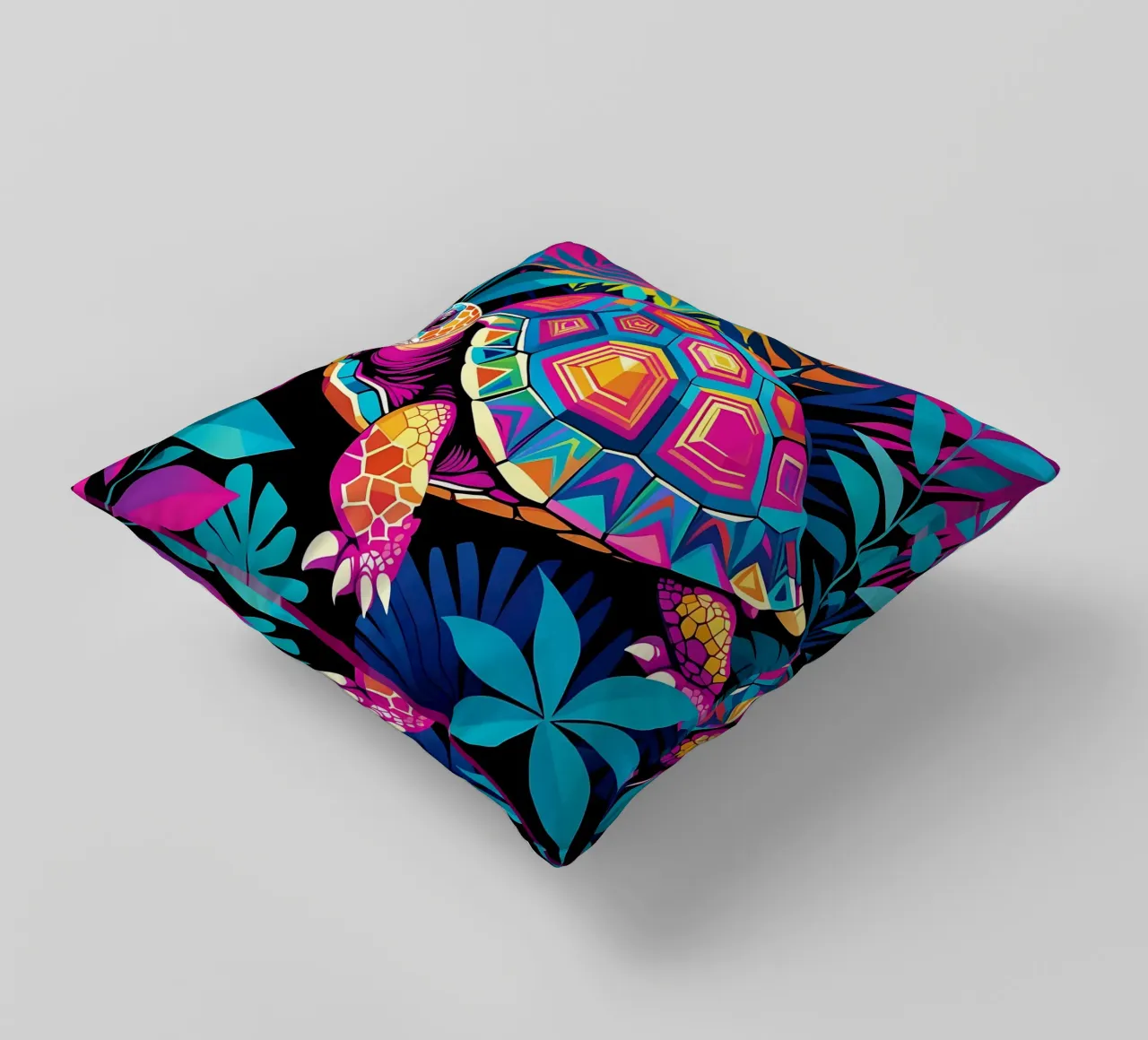 Stile_tartaruga_E_2 cuscino da Tierisch bunt by LK