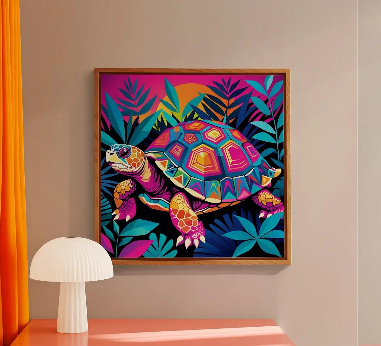 Turtle_style_E_2 plexiglass da Tierisch bunt by LK