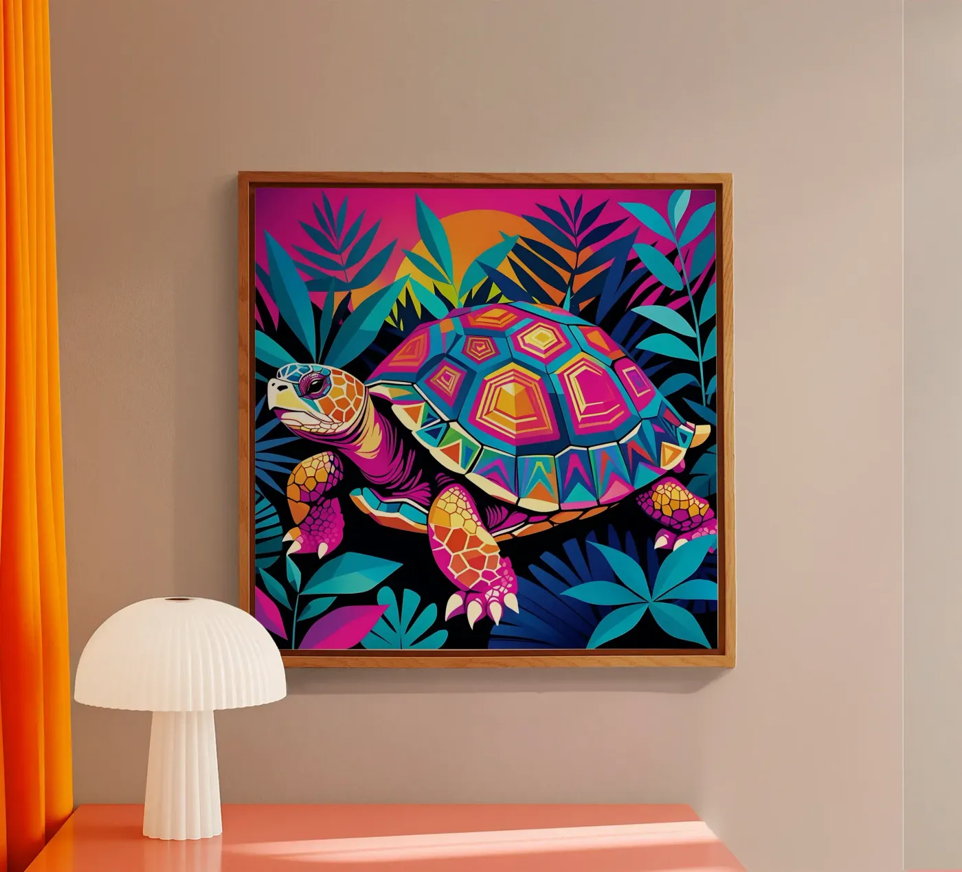 Turtle_style_E_2 plexiglas de Tierisch bunt by LK