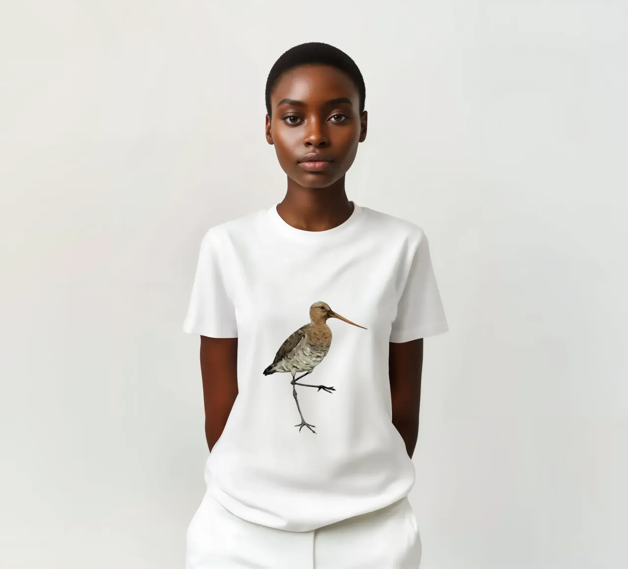 Tordo bottaccio dalla coda nera t-shirt da BwiseLizzy