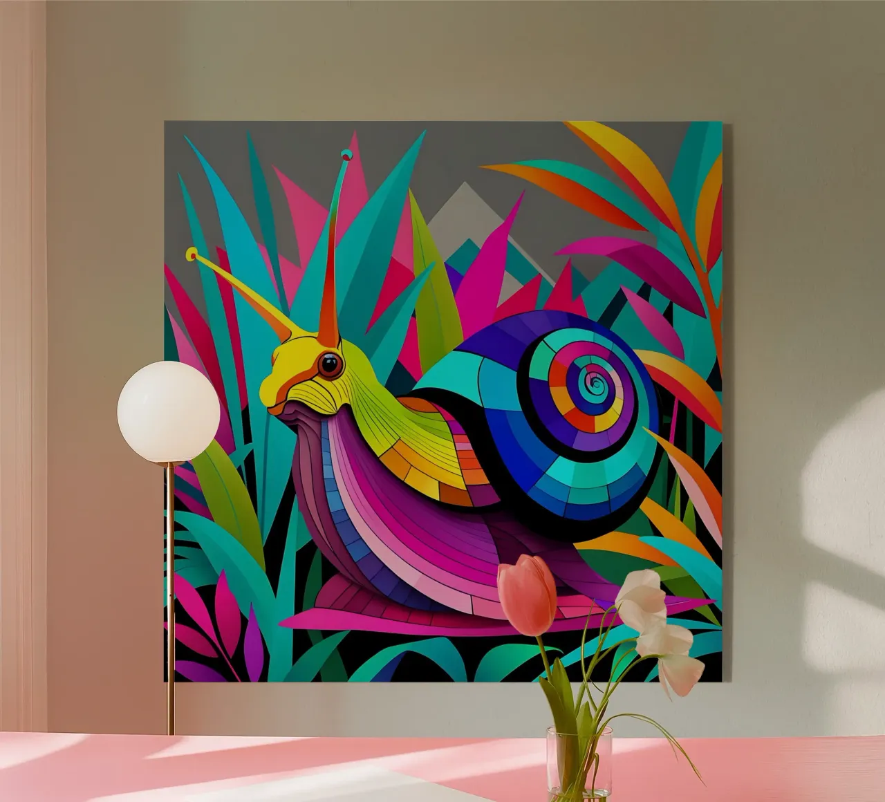 Stile_lumaca_E_1 plexiglass da Tierisch bunt by LK