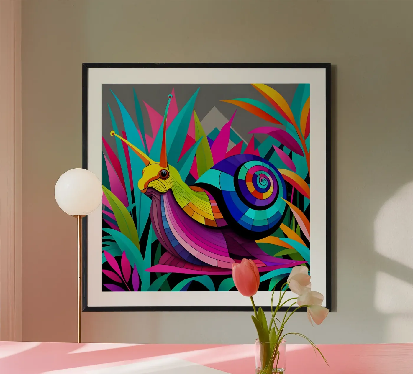 Stile_lumaca_E_1 poster da Tierisch bunt by LK