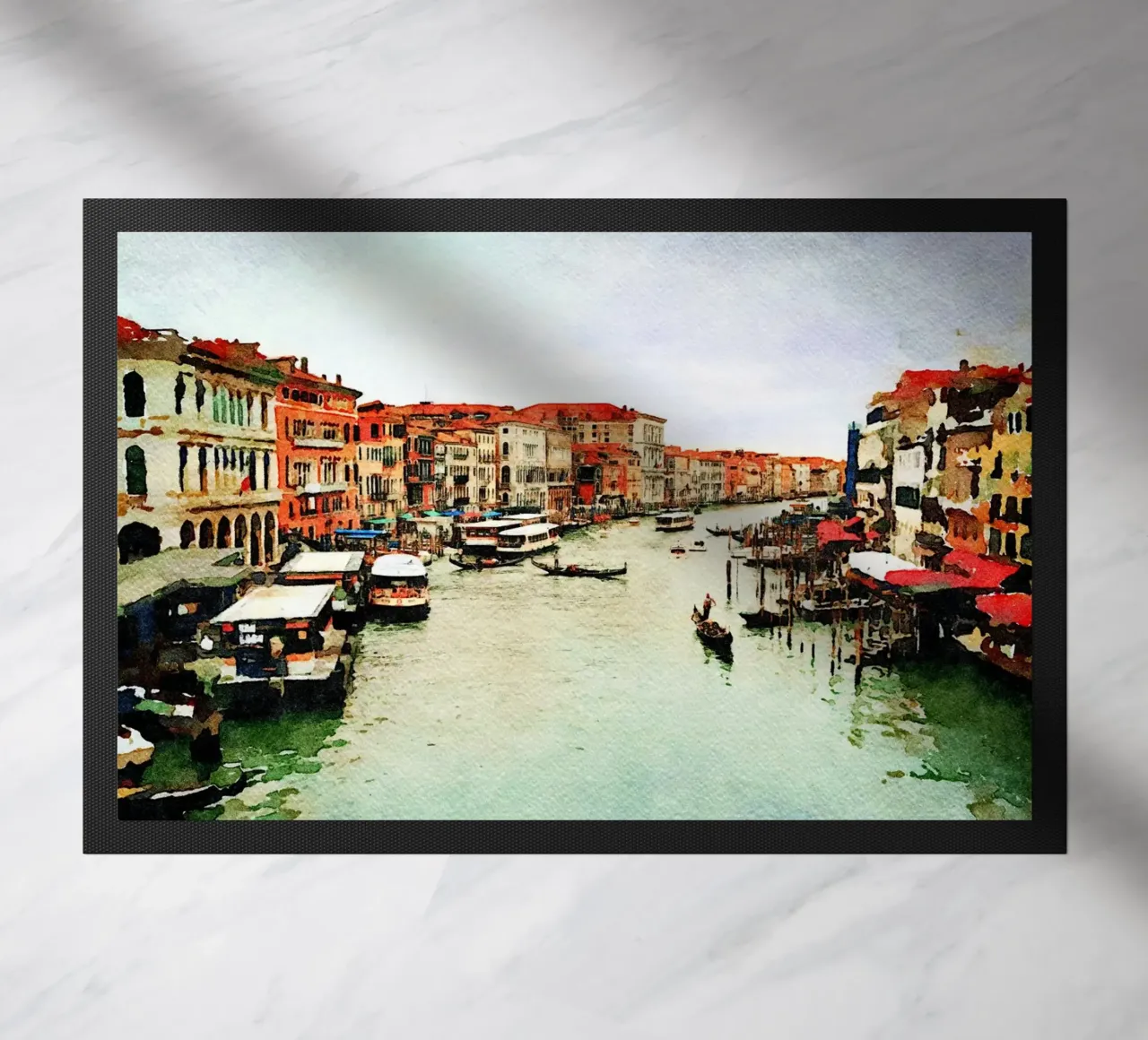 Venice doormat by Massimo Frascogna