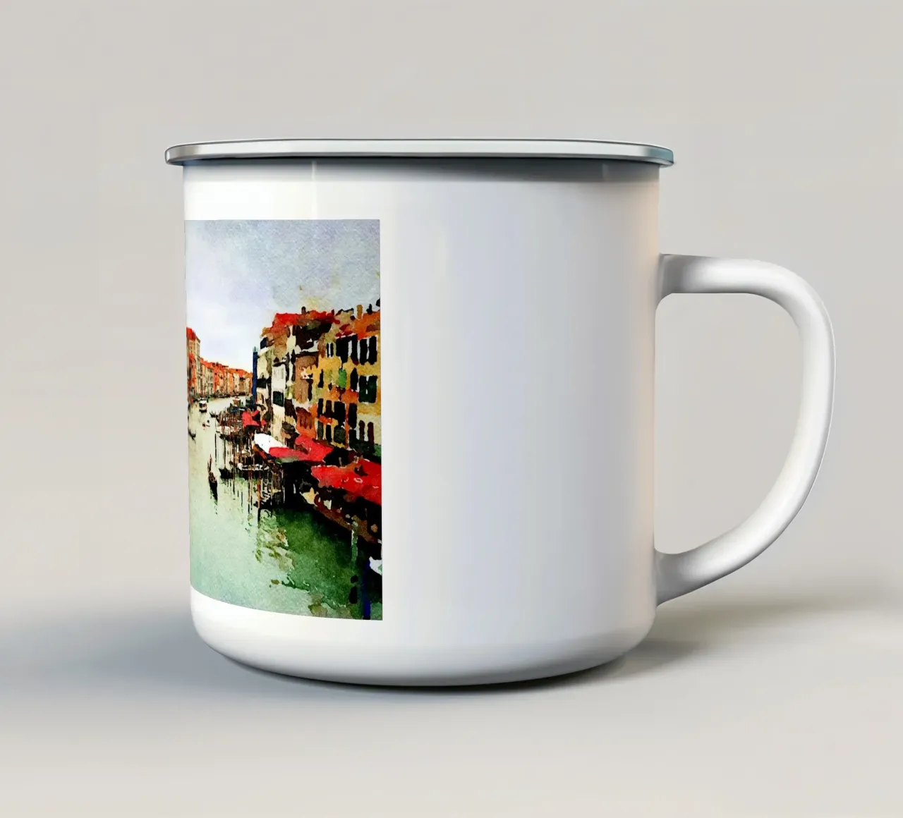 Venezia tazza in smalto da Massimo Frascogna