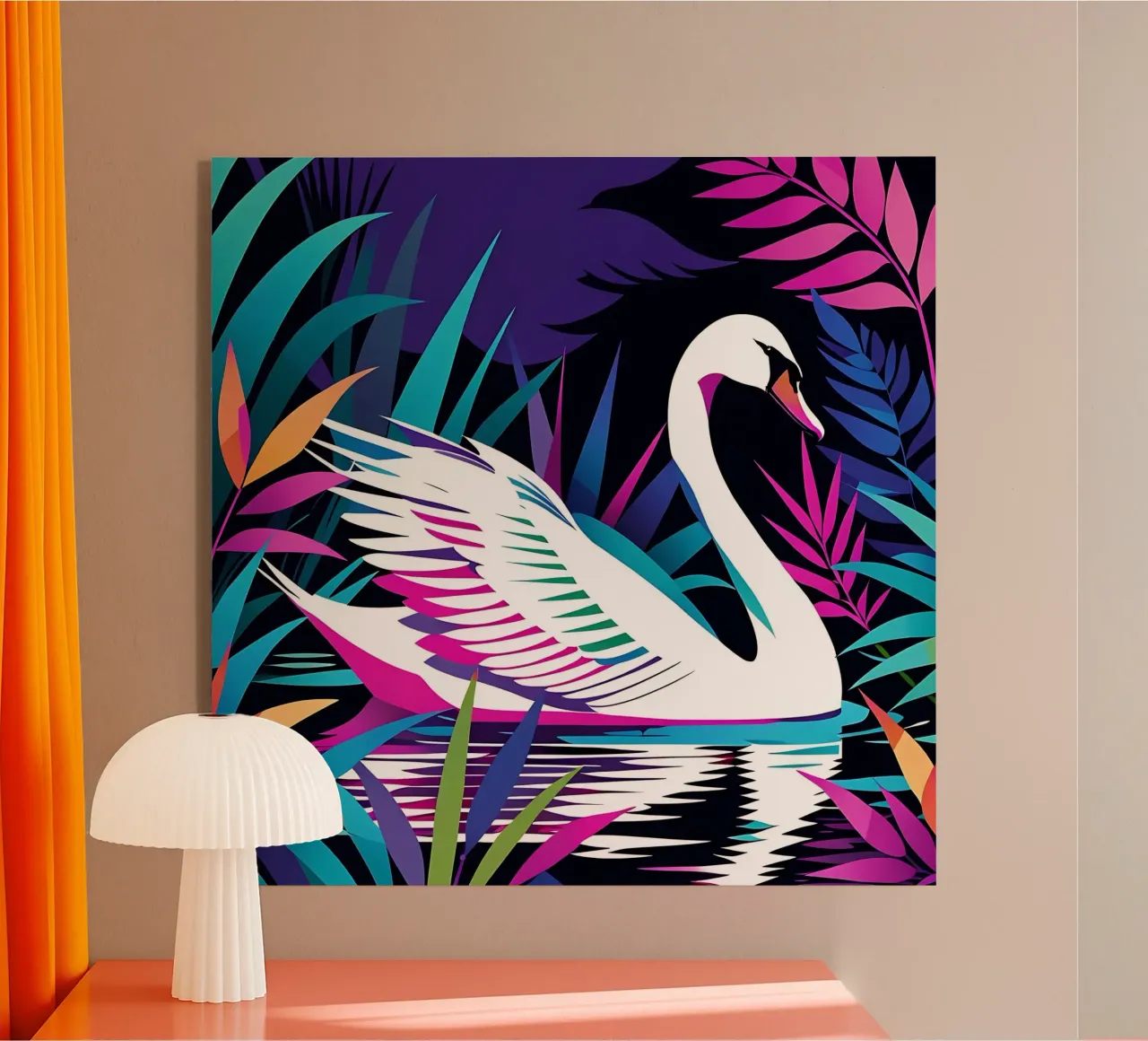 Stile_cigno_E_1 plexiglass da Tierisch bunt by LK