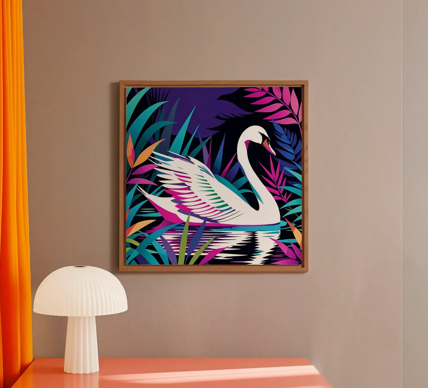 Stile_cigno_E_1 pannello forex da Tierisch bunt by LK
