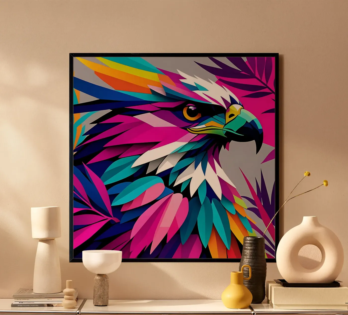 Seeadler_Stil_E_1 poster da Tierisch bunt by LK