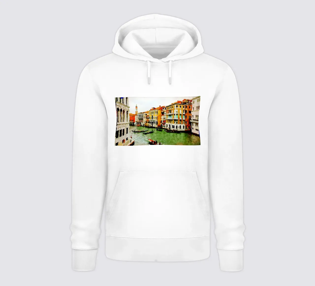 Venezia felpa con cappuccio da Massimo Frascogna