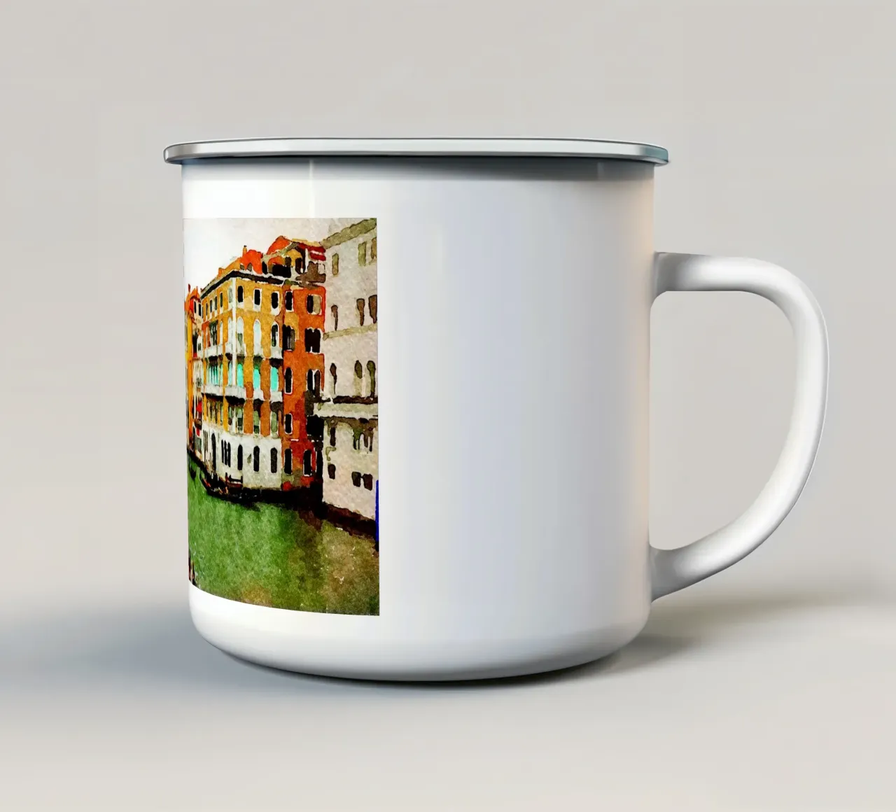 Venezia tazza in smalto da Massimo Frascogna