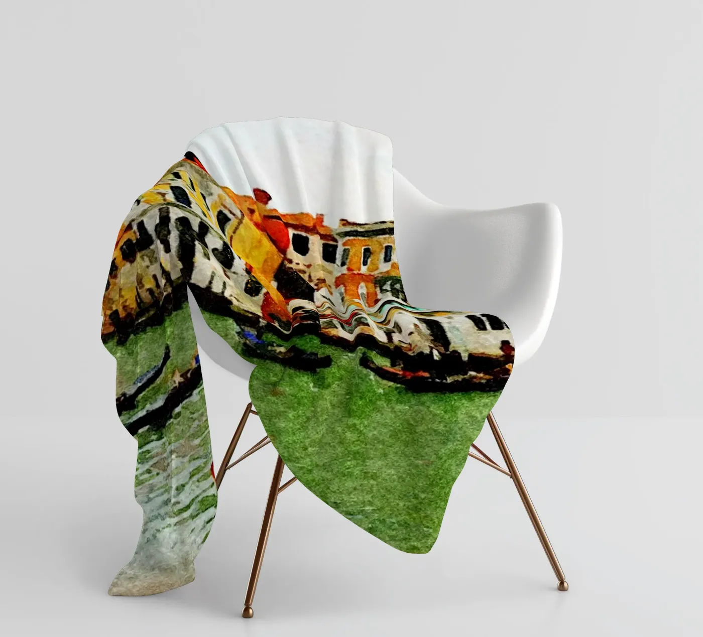 Venise plaid polaire de Massimo Frascogna