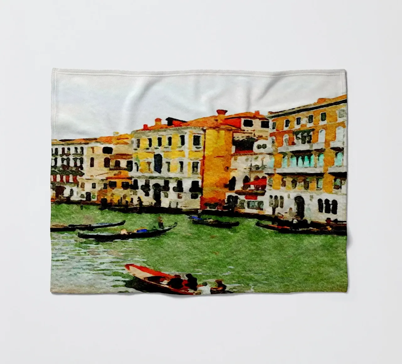 Venice Fleecedecke von Massimo Frascogna