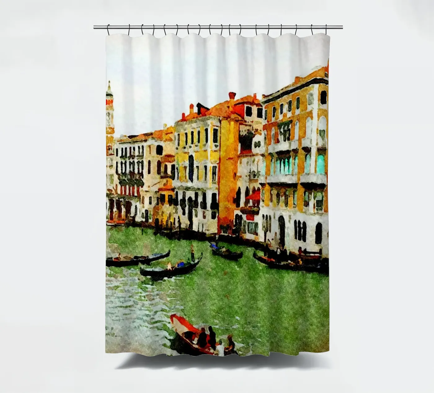 Venedig Duschvorhang von Massimo Frascogna