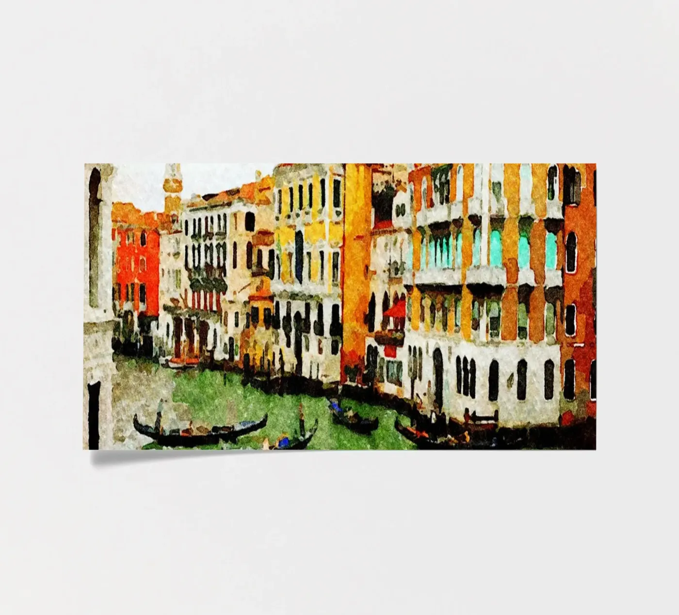Venedig Stickerbogen von Massimo Frascogna