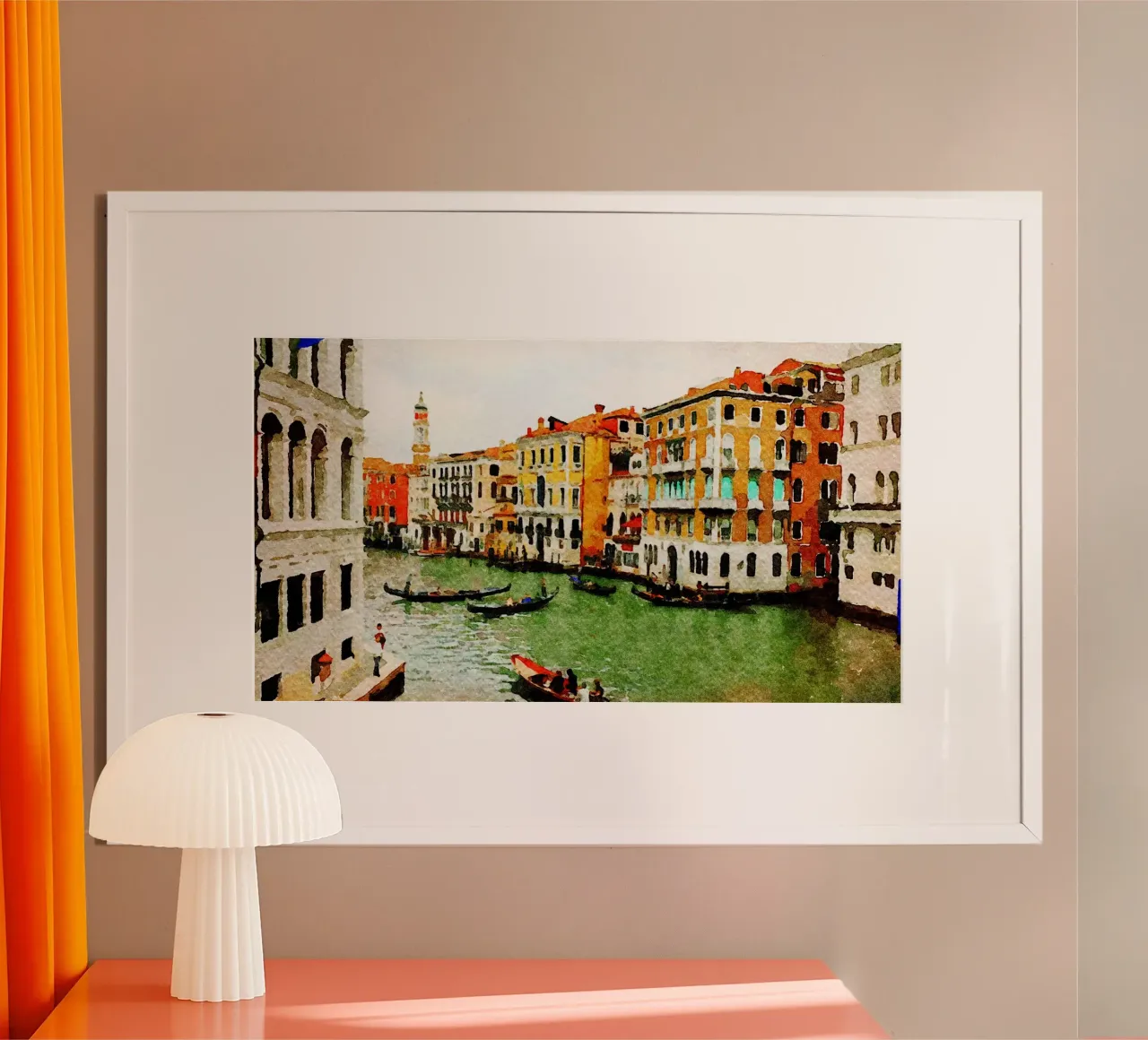 Venice poster by Massimo Frascogna