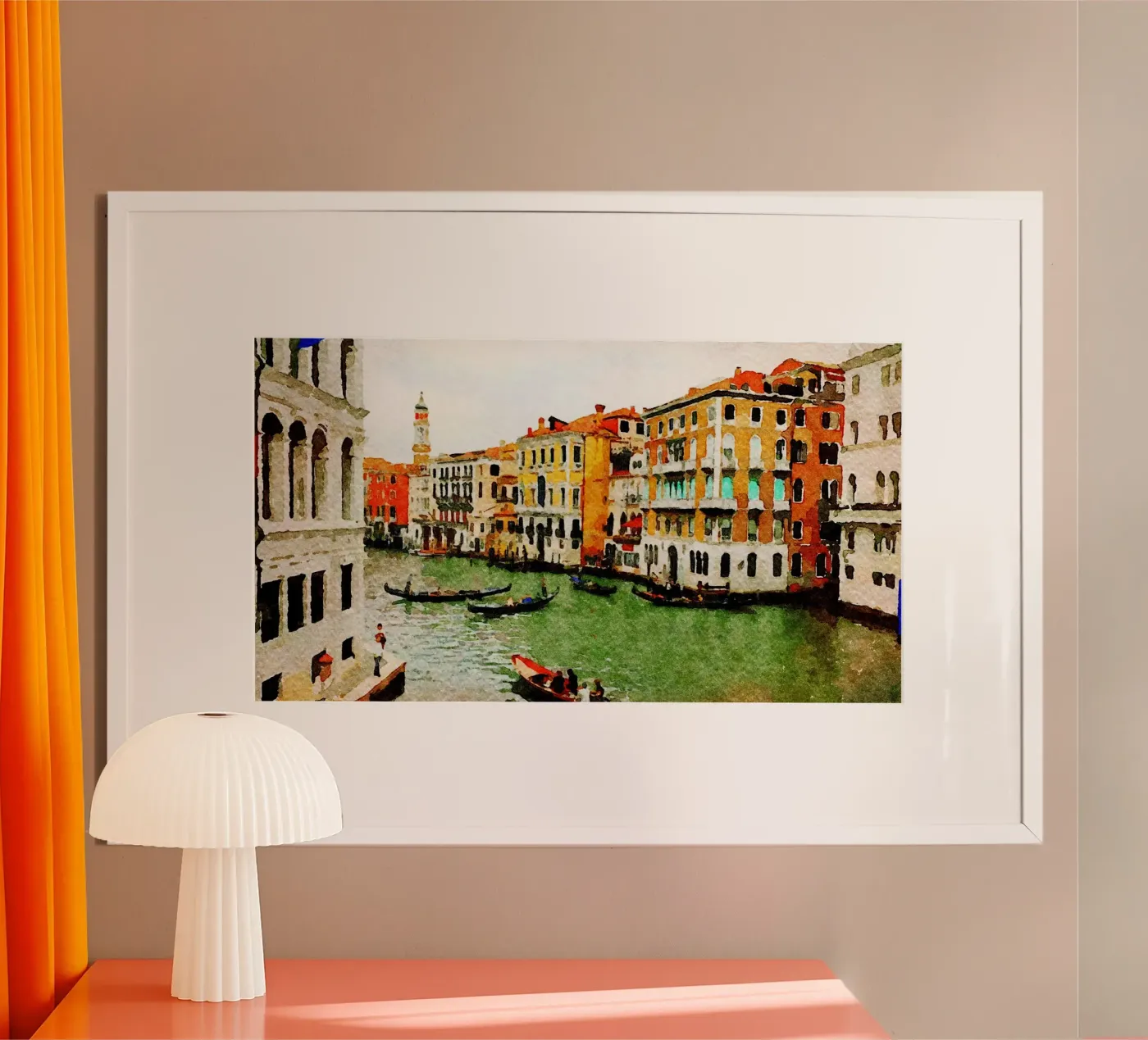 Venice poster by Massimo Frascogna