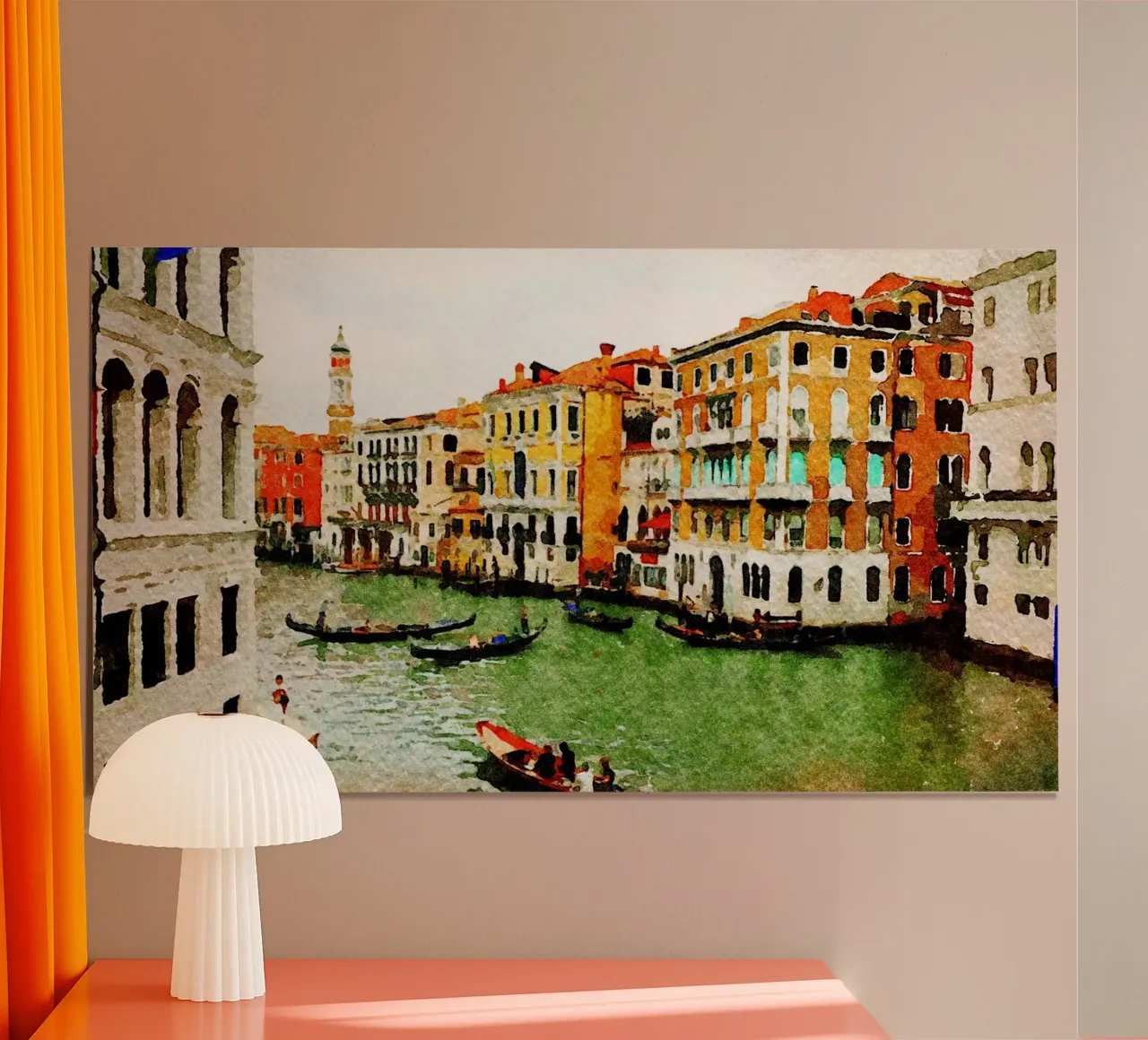 Venetië poster van Massimo Frascogna