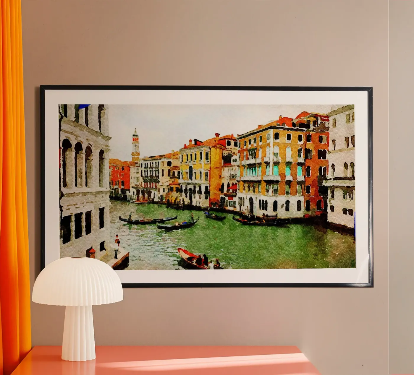 Venice poster by Massimo Frascogna