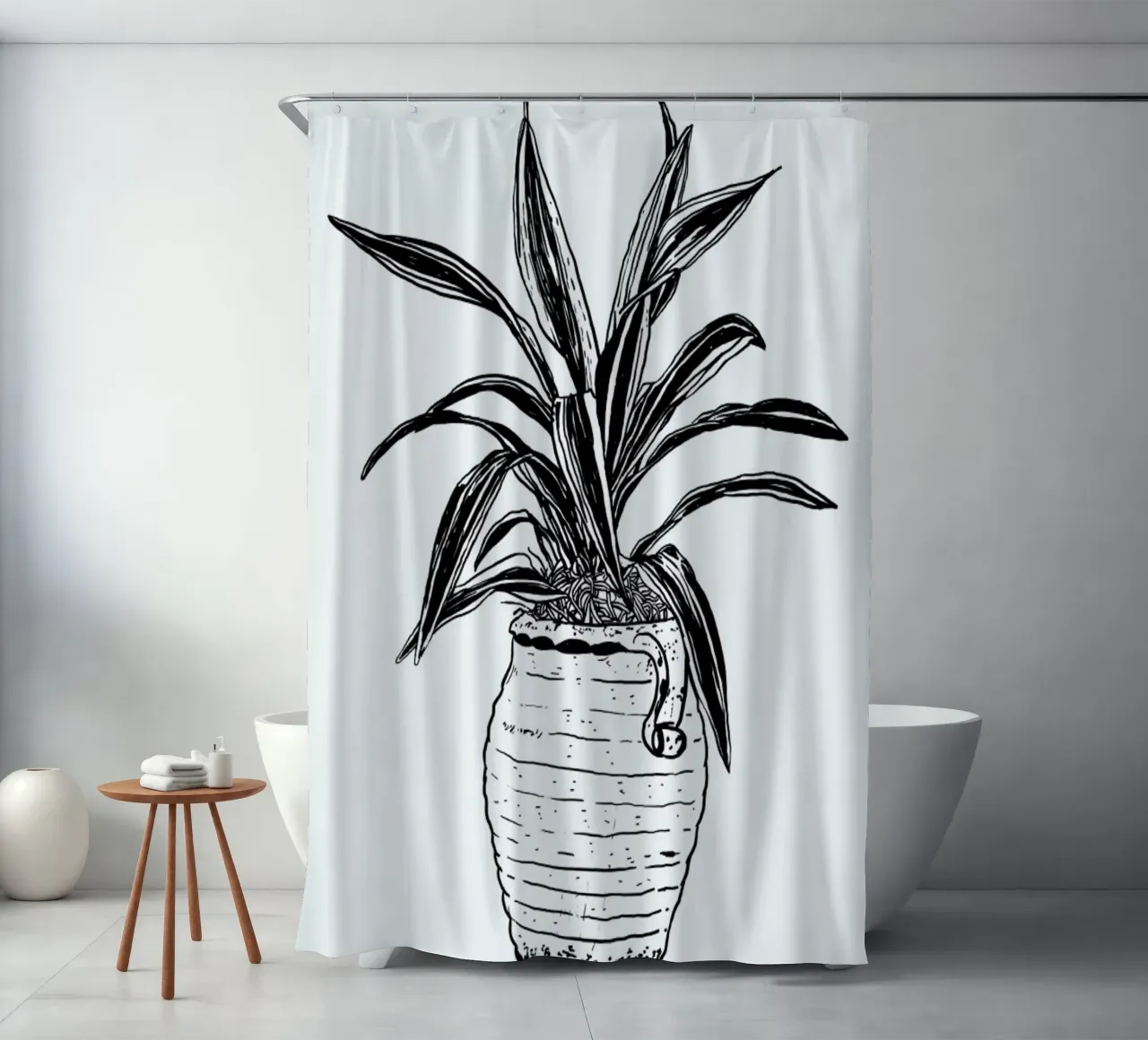 Dracaena tenda da doccia da Nick Cocozza