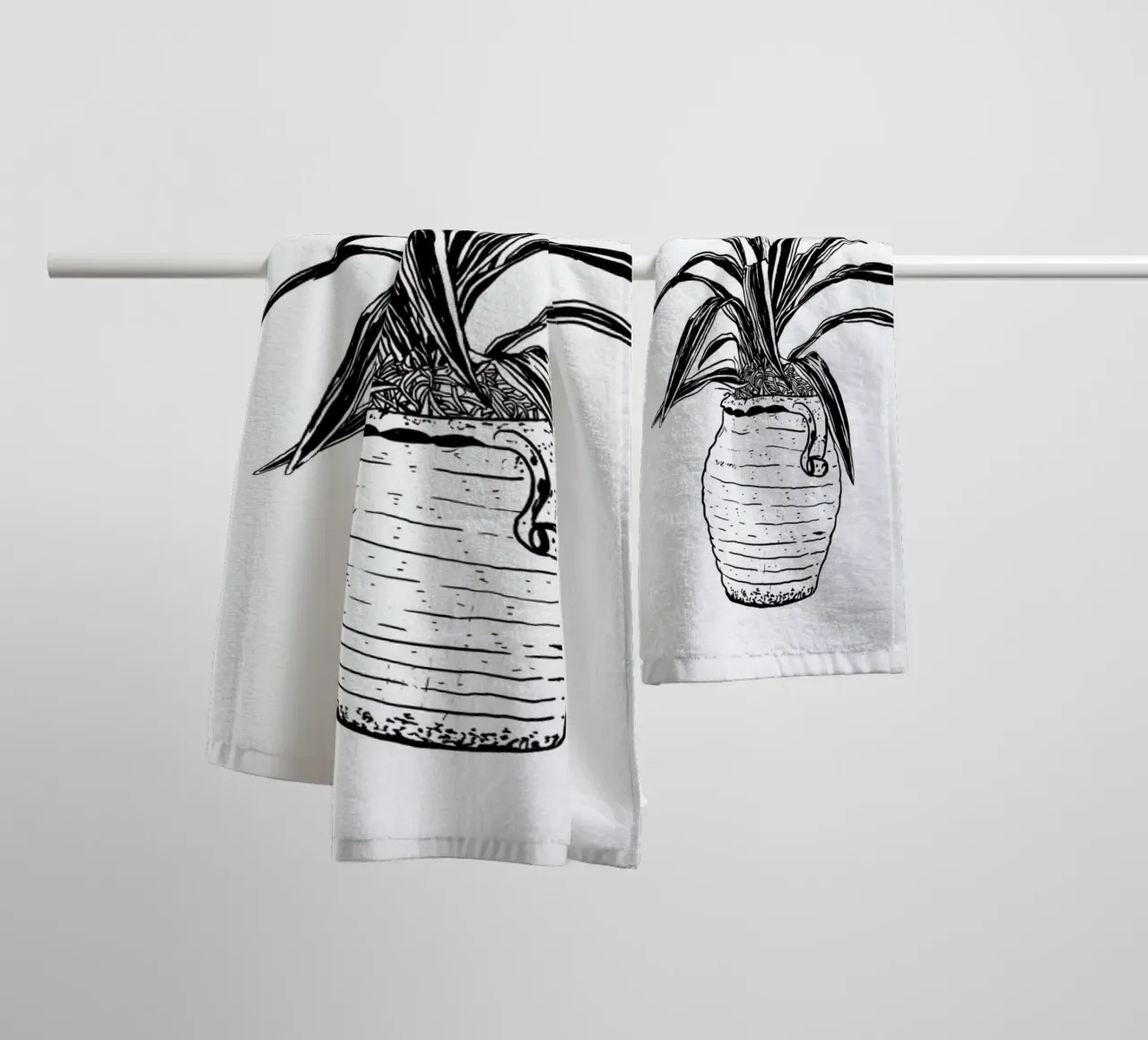 Dracaena asciugamano da bagno da Nick Cocozza