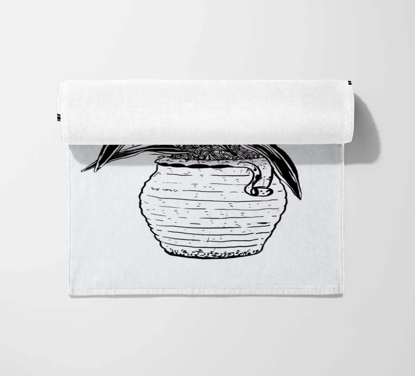 Dracaena strandhanddoek van Nick Cocozza