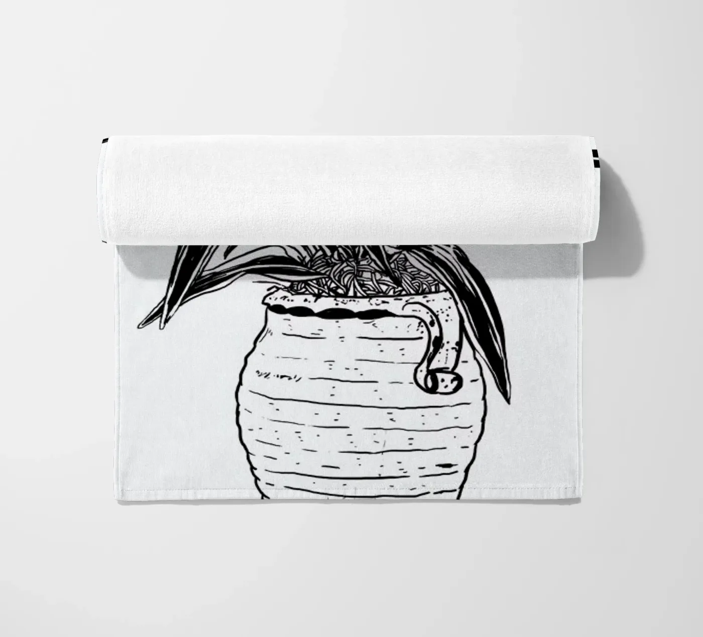 Dracaena strandhanddoek van Nick Cocozza