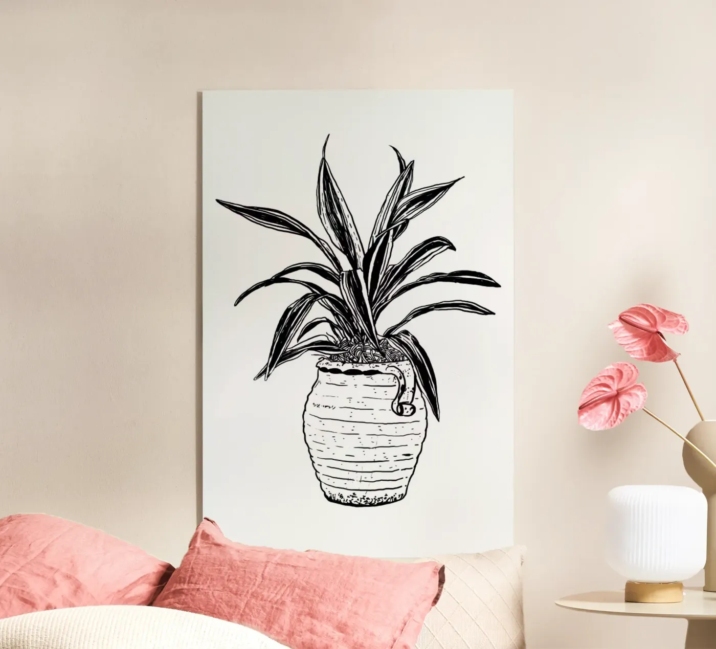 Dracaena Acryl-Glas von Nick Cocozza