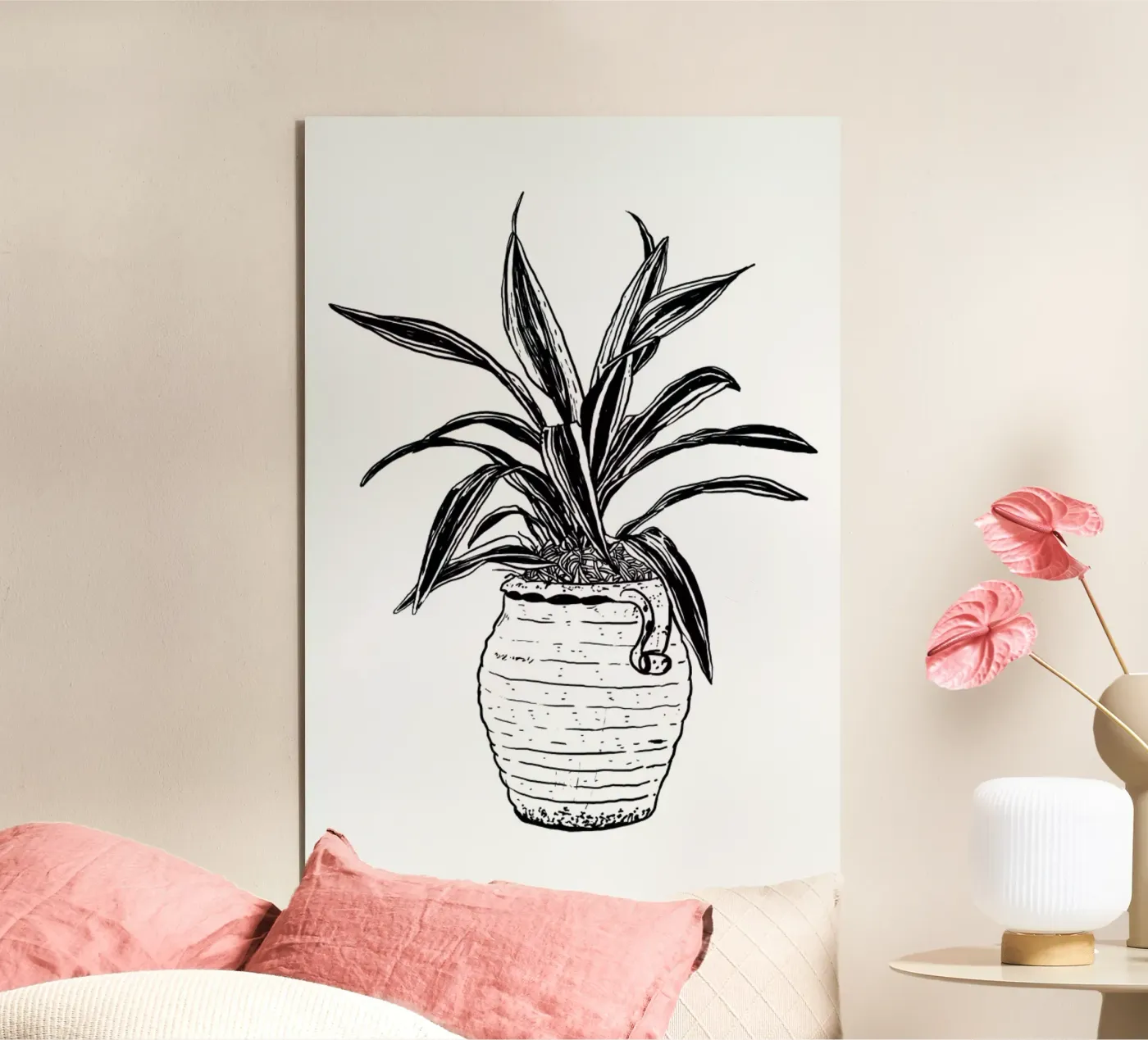 Dracaena alluminio dibond da Nick Cocozza