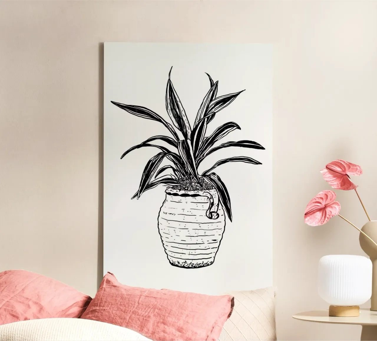 Dracaena canvas by Nick Cocozza