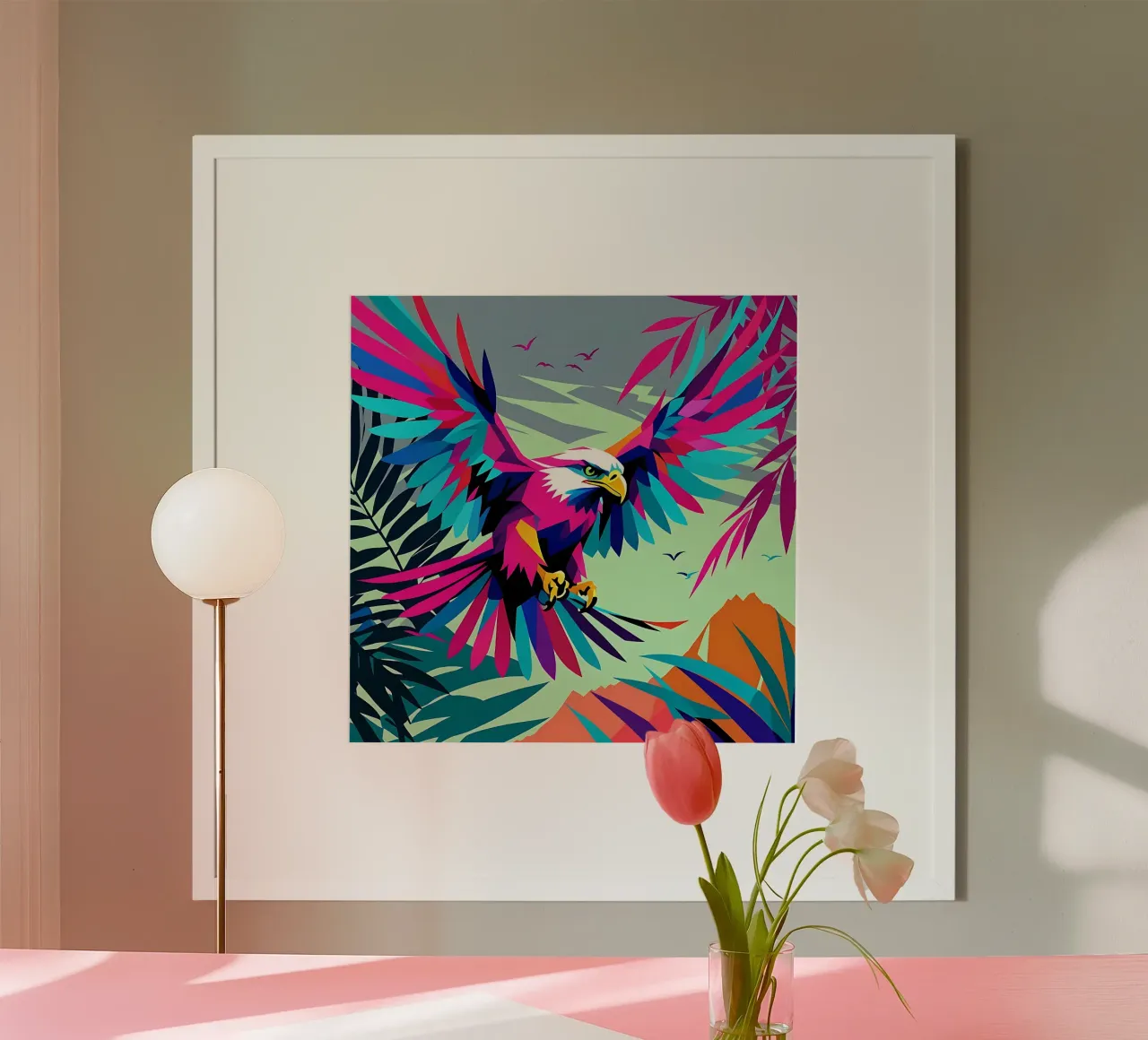 Seeadler_Stil_E_2 poster da Tierisch bunt by LK