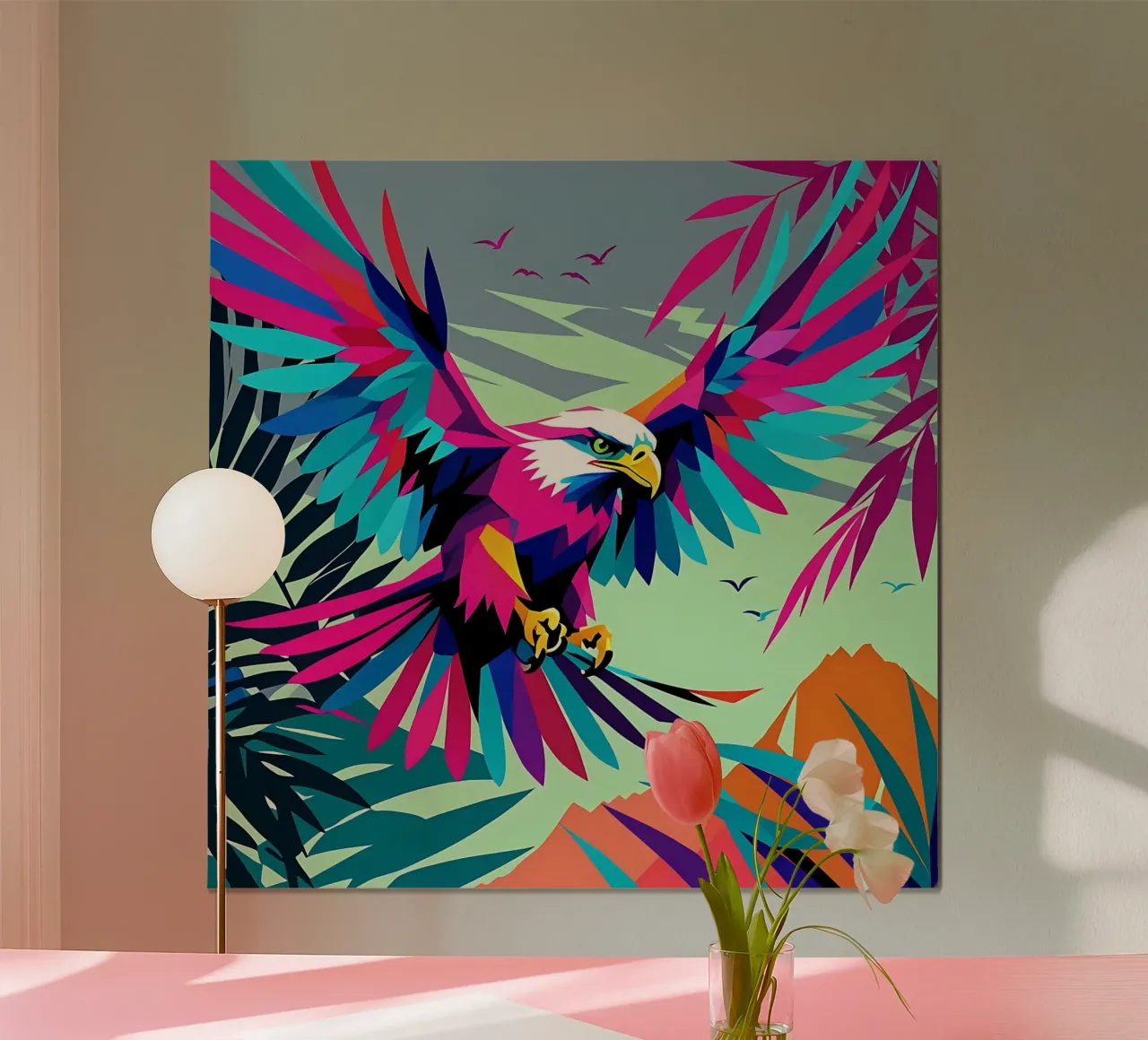 Seeadler_Stil_E_2 poster da Tierisch bunt by LK