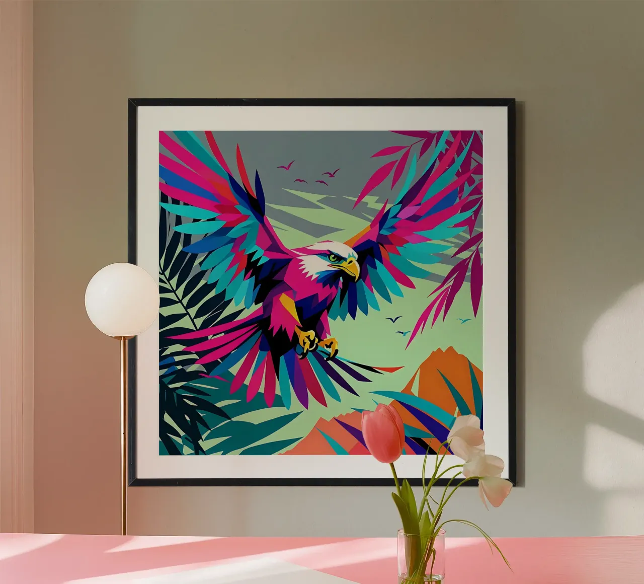 Seeadler_Stil_E_2 poster da Tierisch bunt by LK