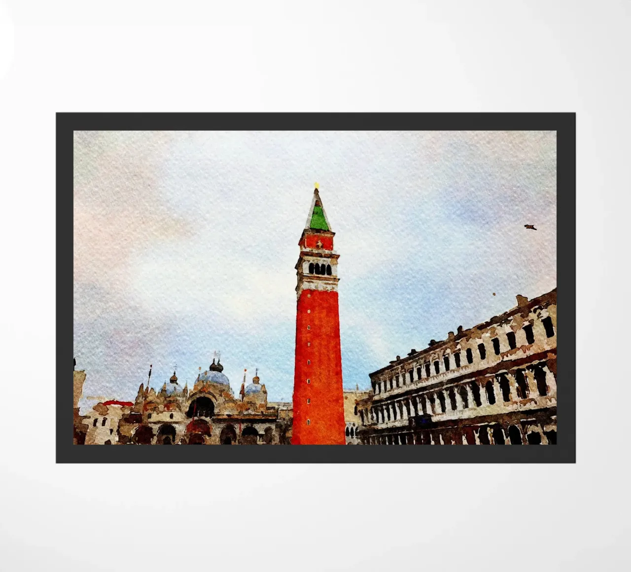 Markuskirche Fußmatte von Massimo Frascogna