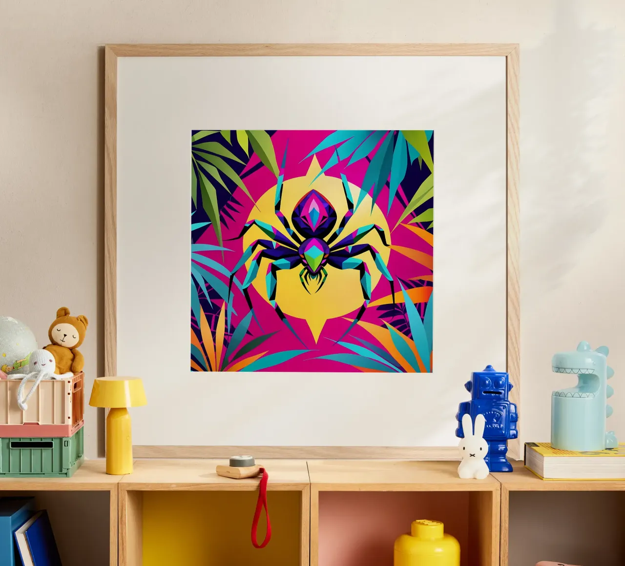 Stile_ragno_E_1 poster da Tierisch bunt by LK