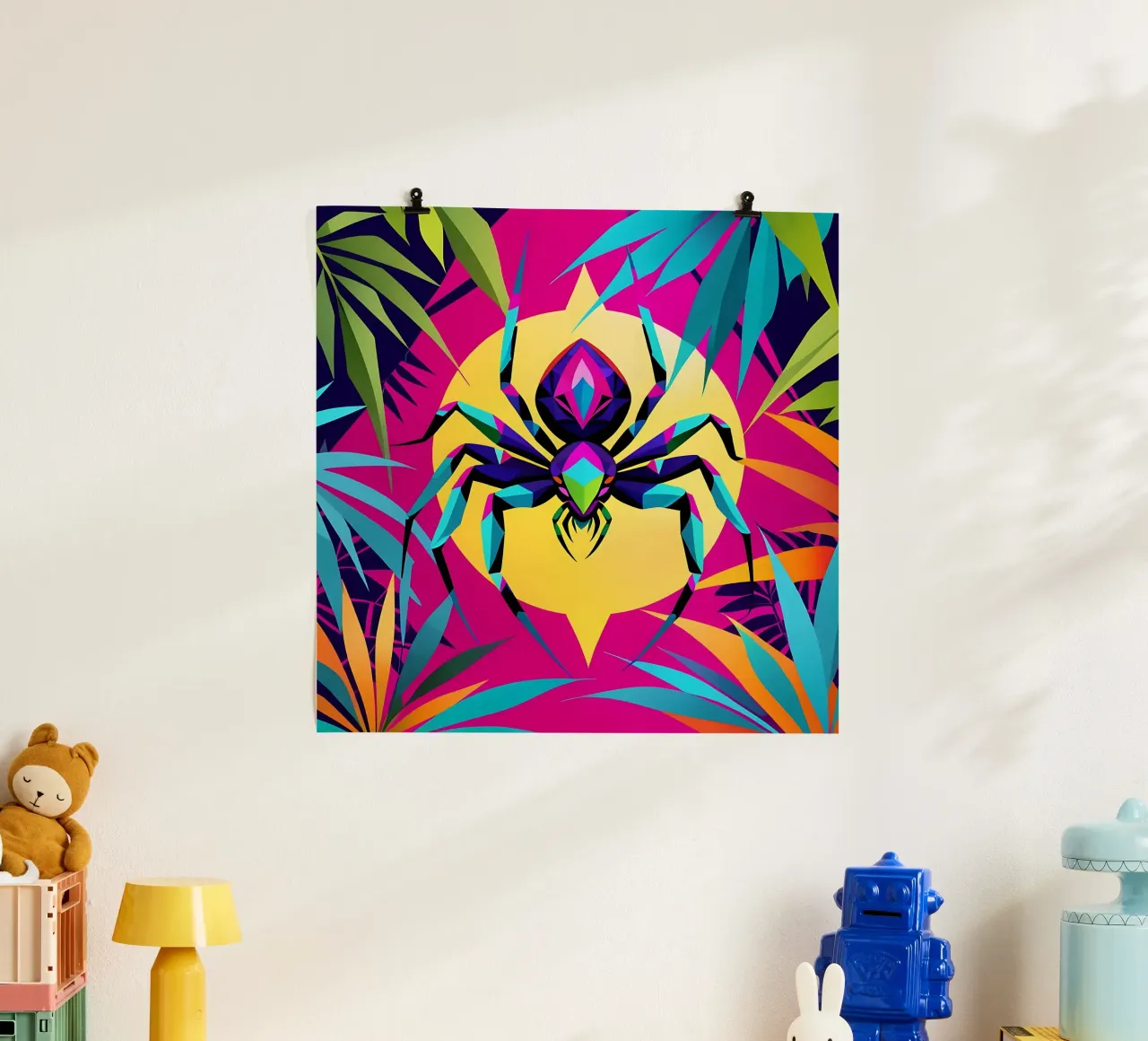 Stile_ragno_E_1 poster da Tierisch bunt by LK