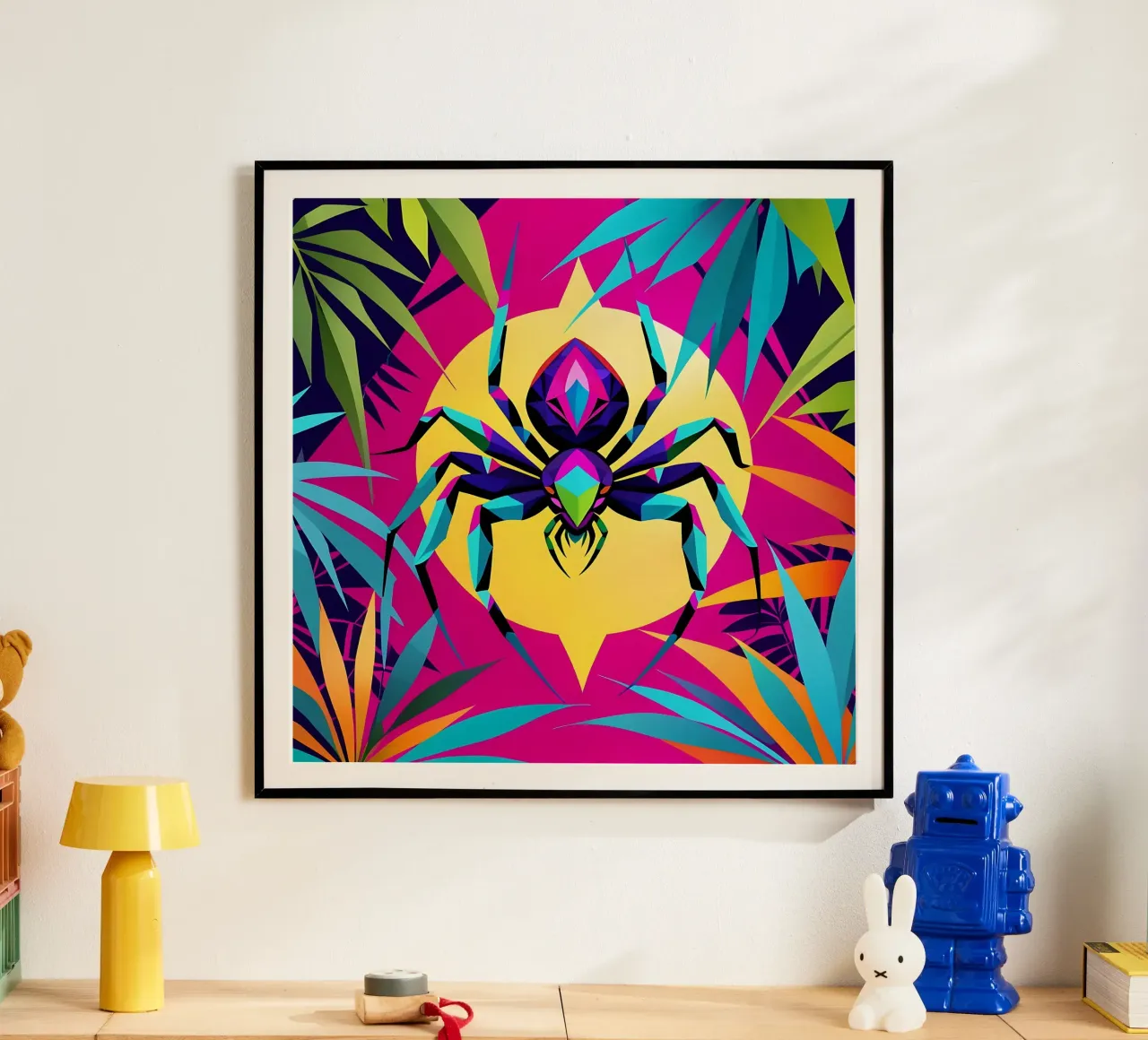 Stile_ragno_E_1 poster da Tierisch bunt by LK