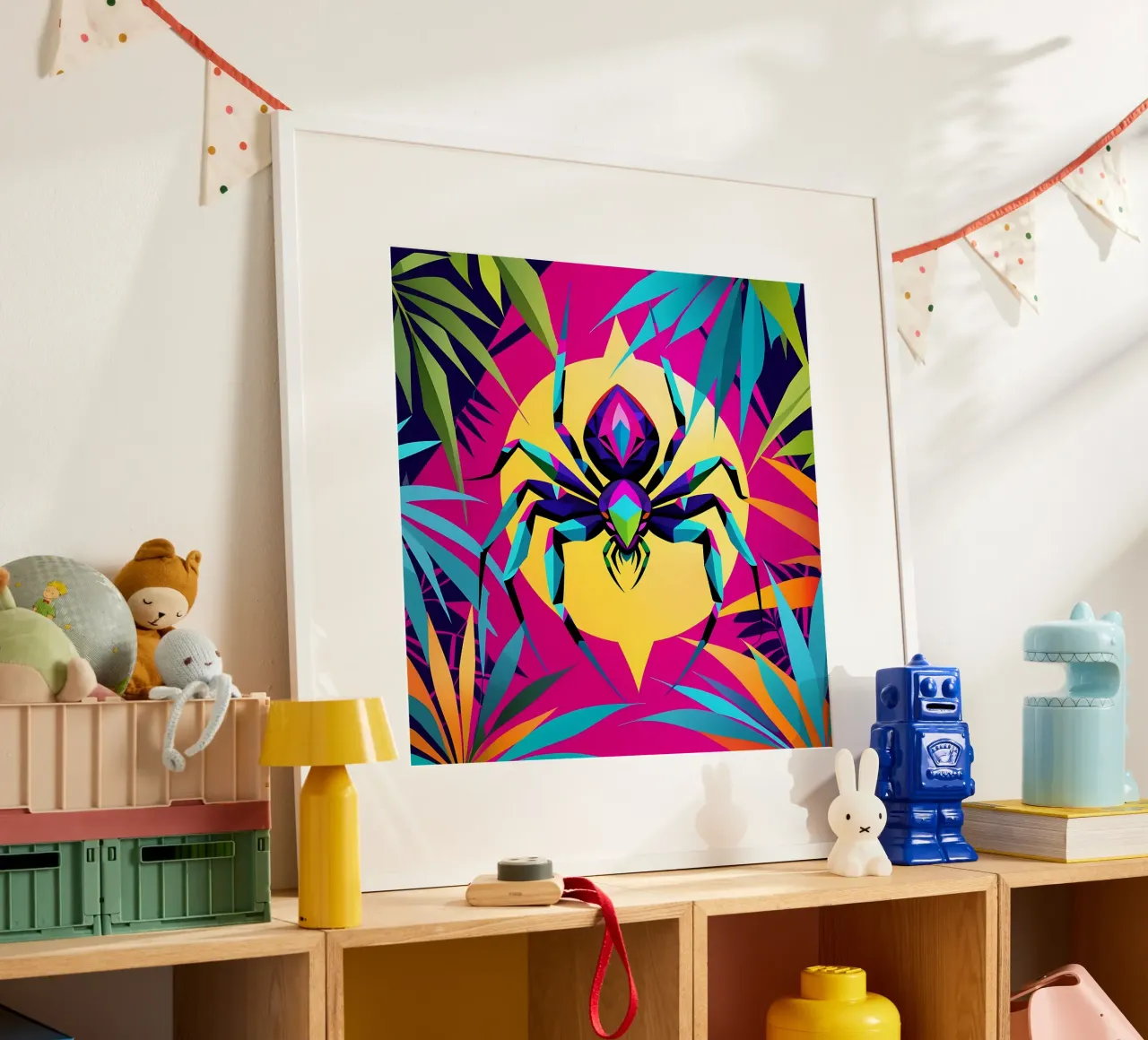 Stile_ragno_E_1 poster da Tierisch bunt by LK