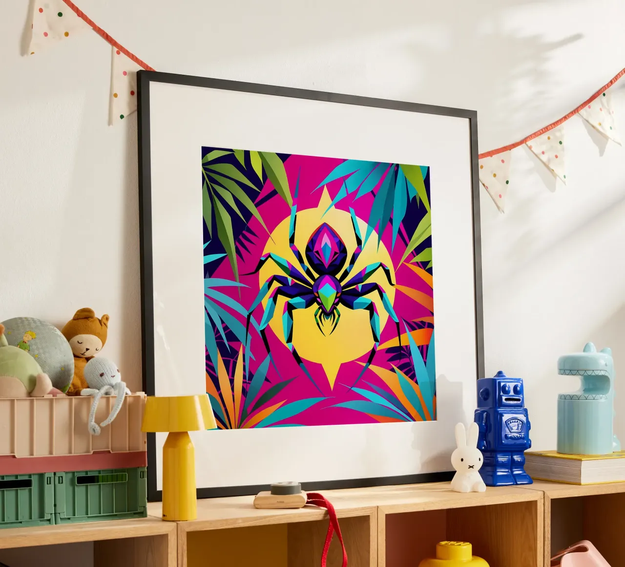 Stile_ragno_E_1 poster da Tierisch bunt by LK