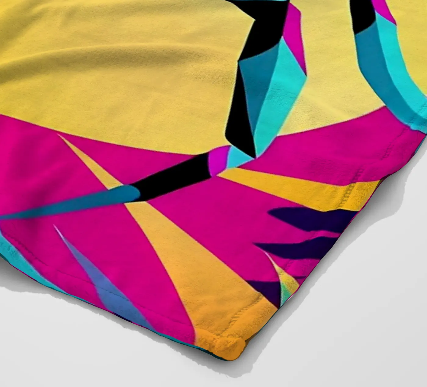 Spin_stijl_E_1 fleecedeken van Tierisch bunt by LK